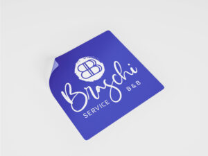 Autocollant du logo